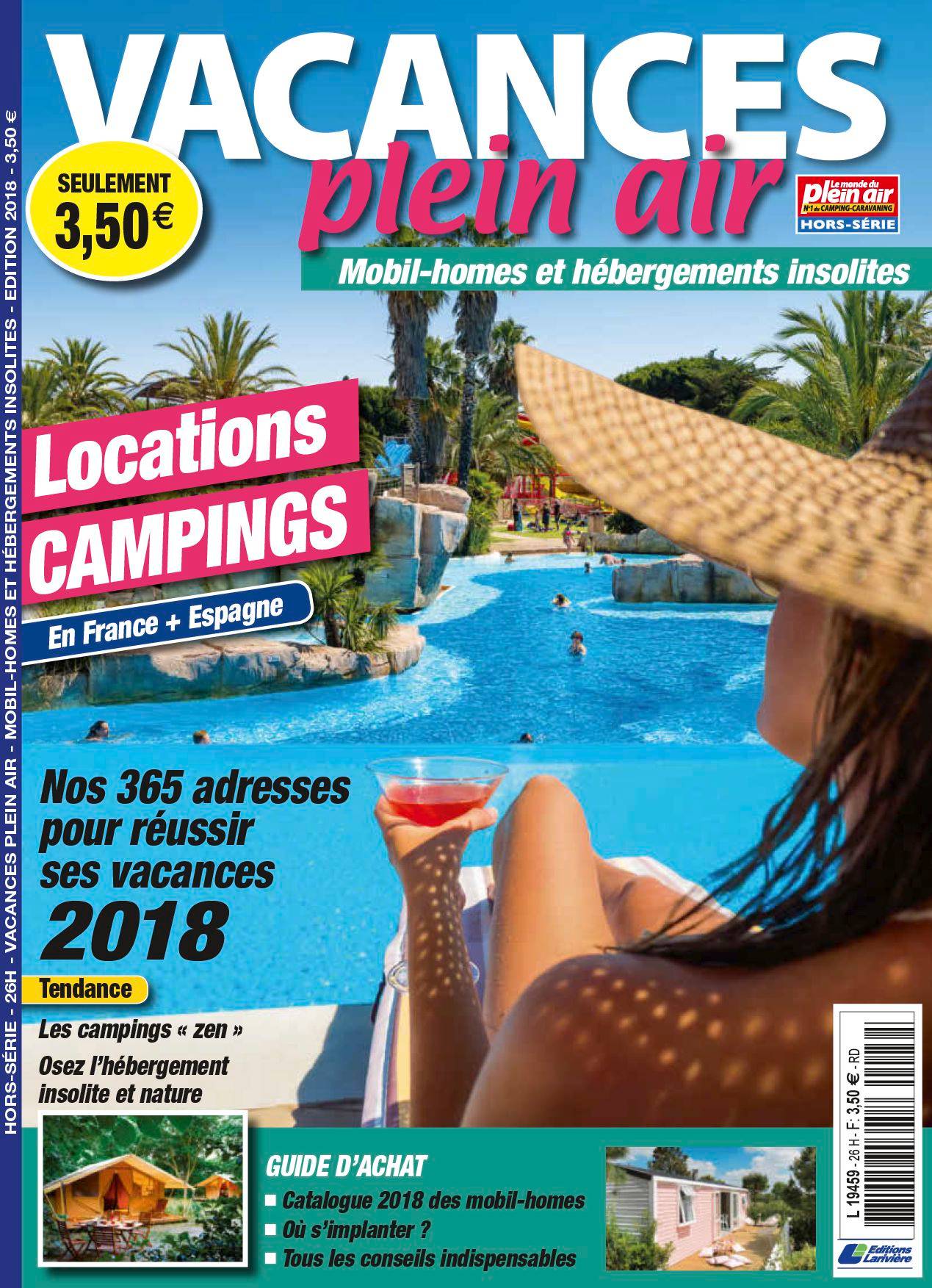 Vacances en plein air 2018