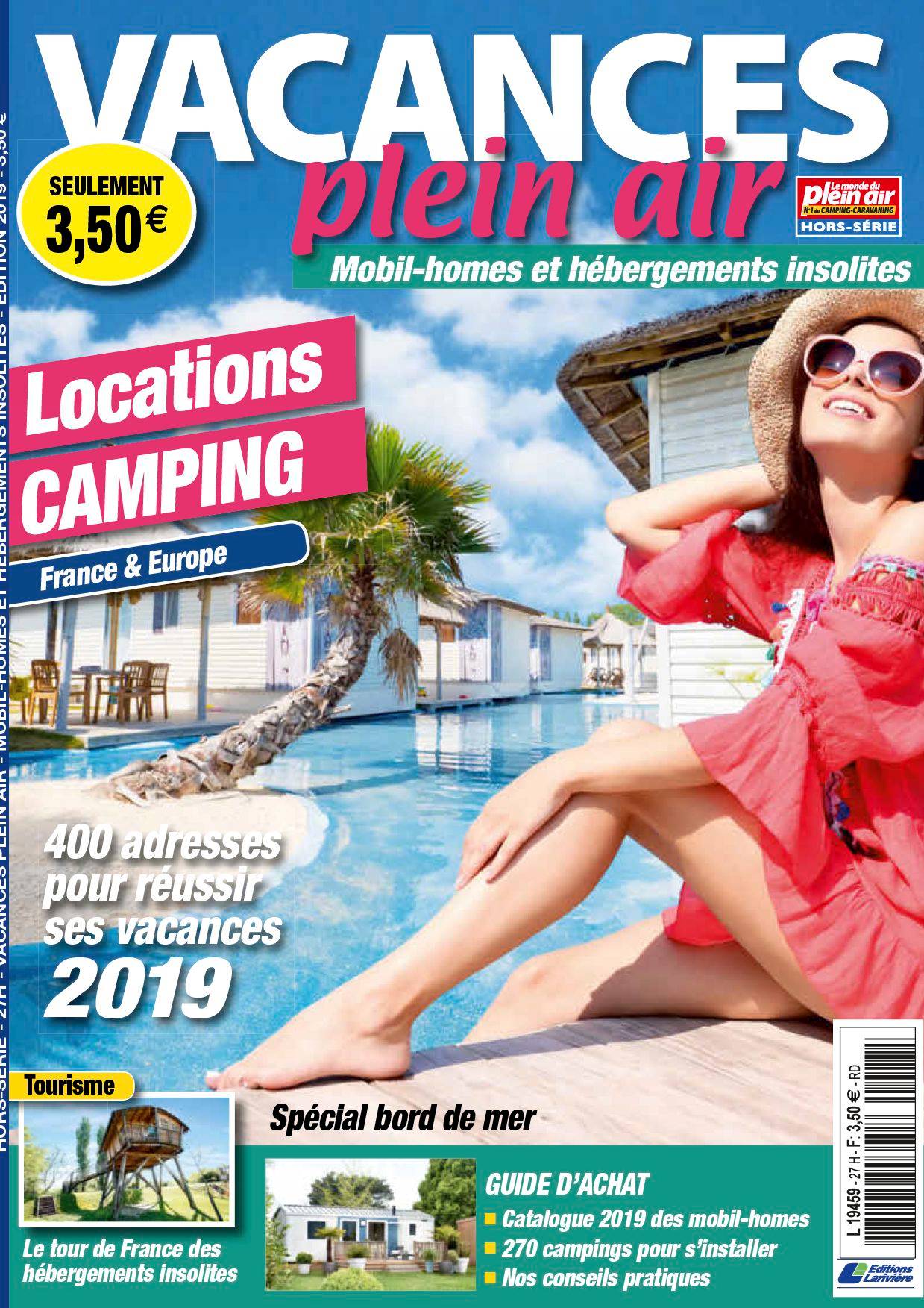 Vacances Plein Air 2019
