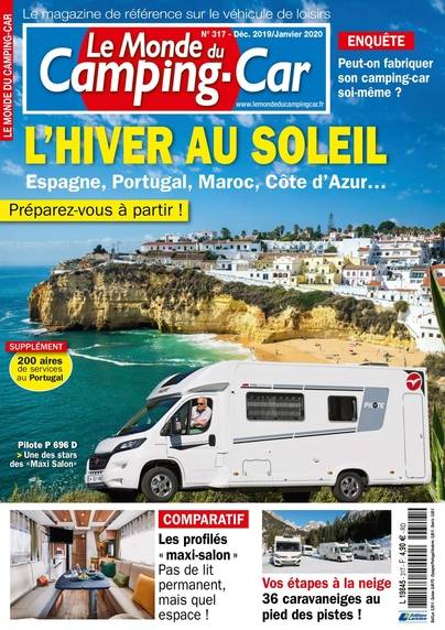 Le Monde du Camping Car n° 317 4.9€