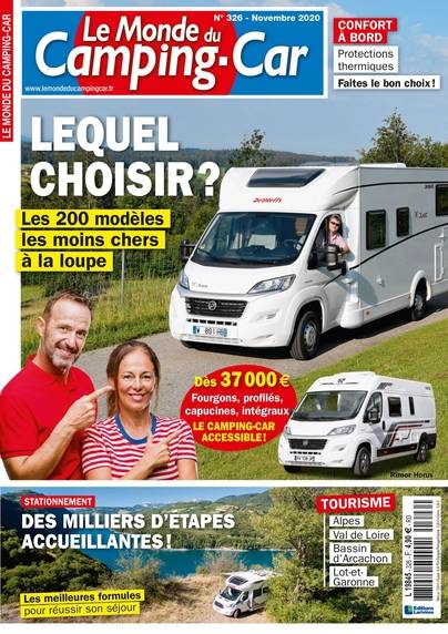 Le Monde du Camping Car n° 326