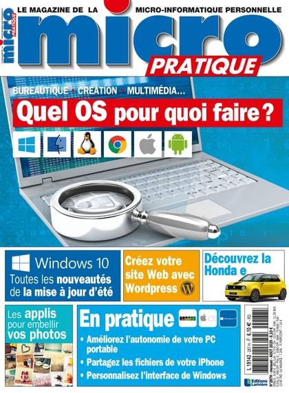 Micro pratique numerique n° 287