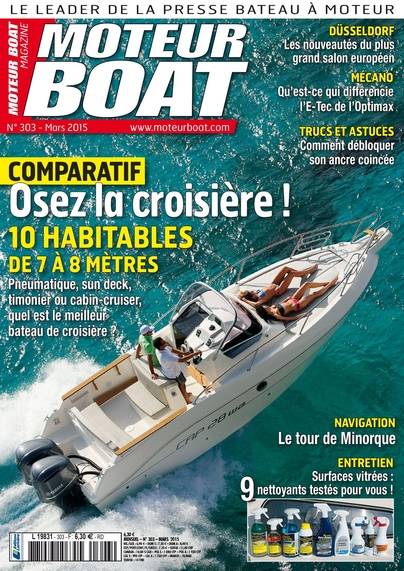 Moteur boat numerique n° 303