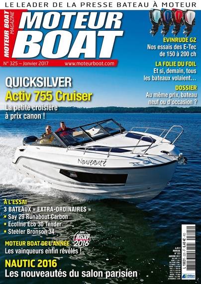 Moteur boat numerique n° 325