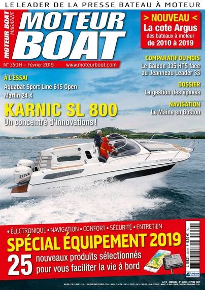 Moteur boat numerique n° 350