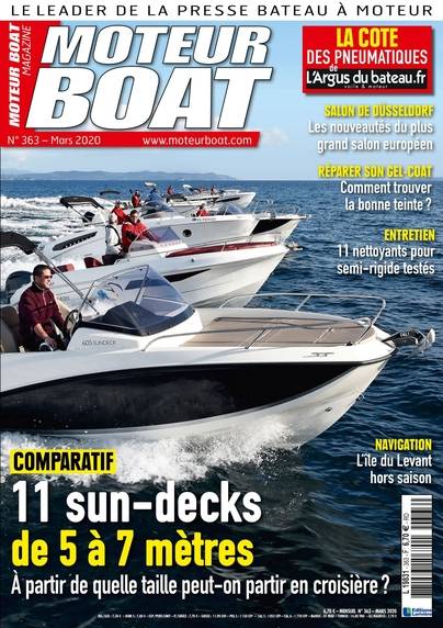 Moteur boat numerique n° 363