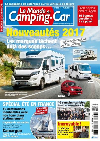 Monde Camping Car numerique n° 283