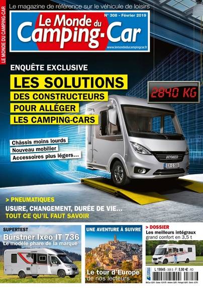 Monde Camping Car numerique n° 308