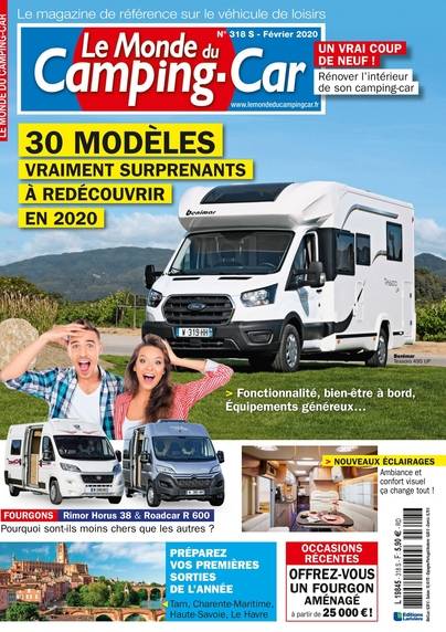 Monde Camping Car numerique n° 318