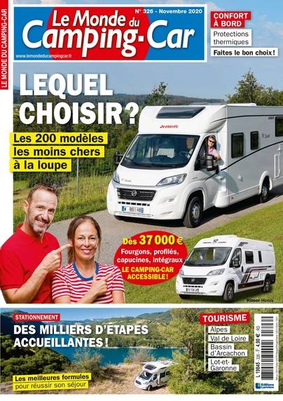 Monde Camping Car numerique n° 326