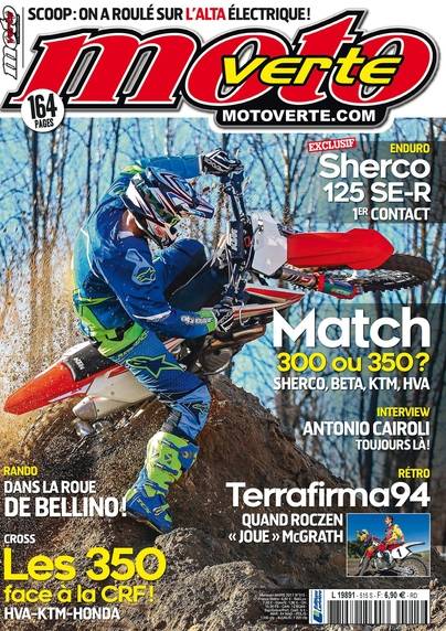 Moto verte numerique n° 515