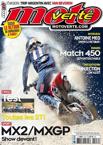 Moto verte numerique n° 516