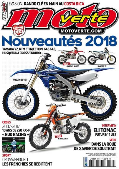 Moto verte numerique n° 519