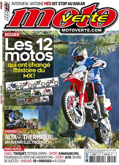 Moto verte numerique n° 527