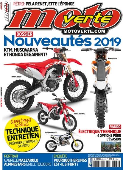 Moto verte numerique n° 531