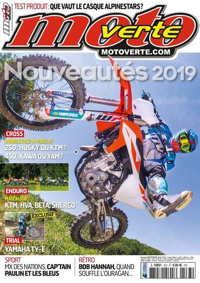 Moto verte numerique n° 533