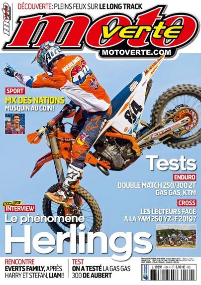 Moto verte numerique n° 534