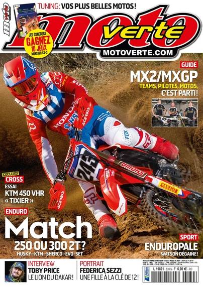 Moto verte numerique n° 539