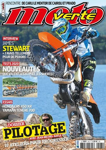 Moto verte numerique n° 543