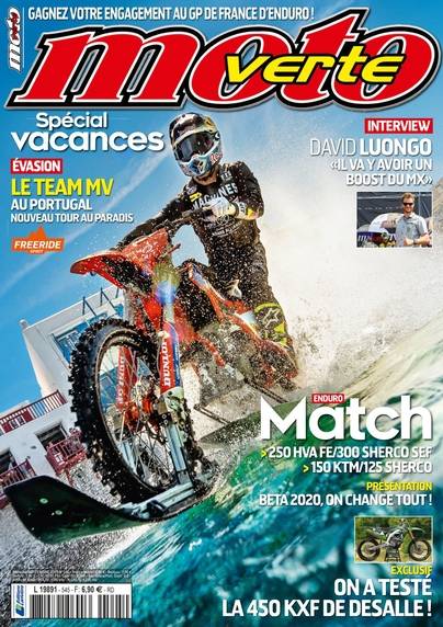 Moto verte numerique n° 545