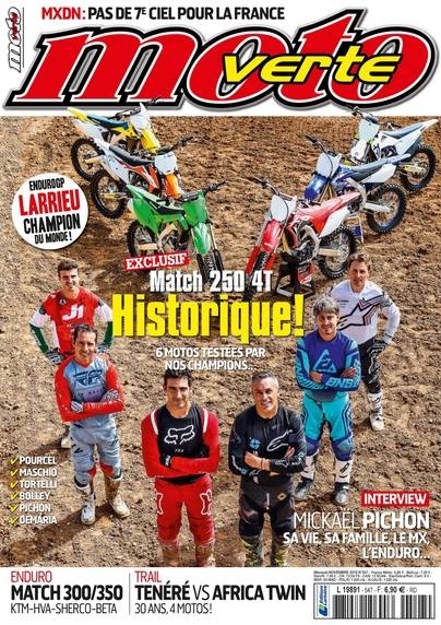 Moto verte numerique n° 547
