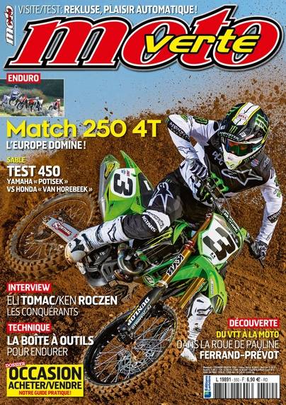 Moto verte numerique n° 550