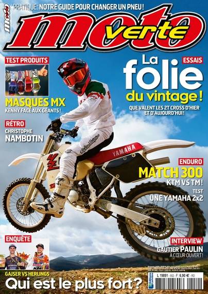 Moto verte numerique n° 552