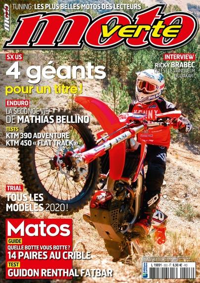 Moto verte numerique n° 553