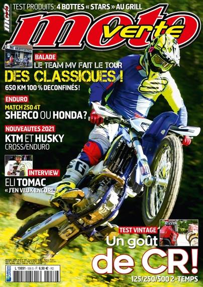 Moto verte numerique n° 556