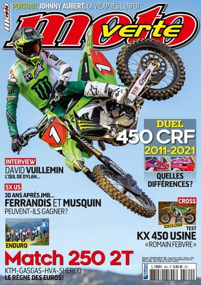 Moto verte numerique n° 562