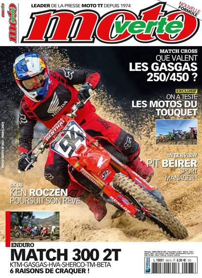 Moto verte numerique n° 563