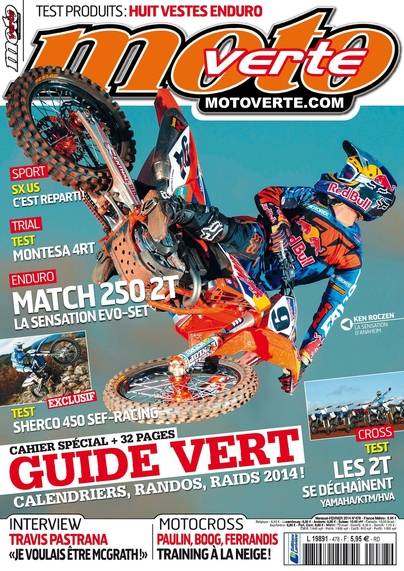 Moto verte numerique n° 478