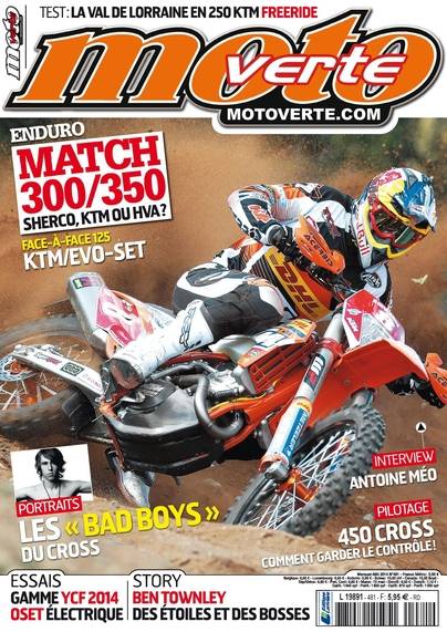 Moto verte numerique n° 481