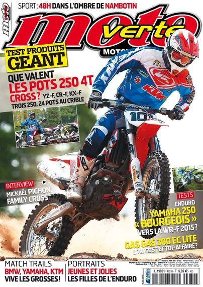 Moto verte numerique n° 482