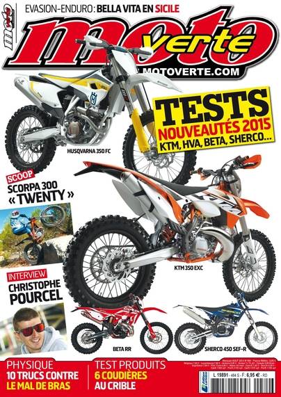 Moto verte numerique n° 484