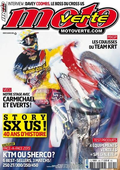 Moto verte numerique n° 485