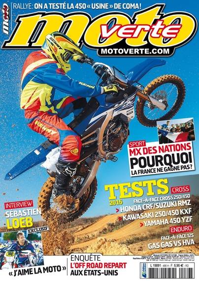 Moto verte numerique n° 486