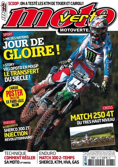 Moto verte numerique n° 487