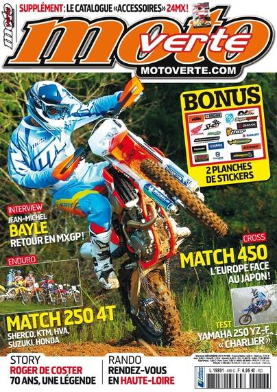 Moto verte numerique n° 488