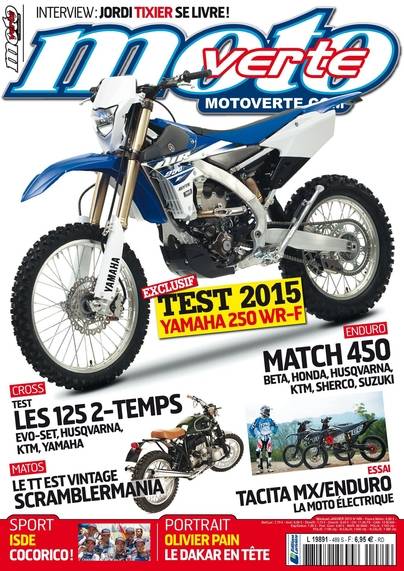 Moto verte numerique n° 489
