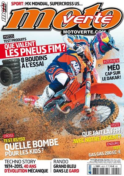 Moto verte numerique n° 492