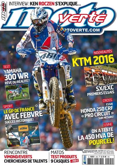 Moto verte numerique n° 495