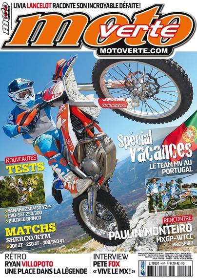 Moto verte numerique n° 497