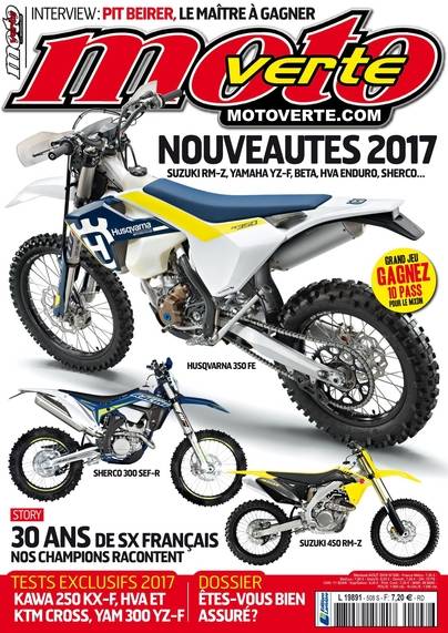 Moto verte numerique n° 508