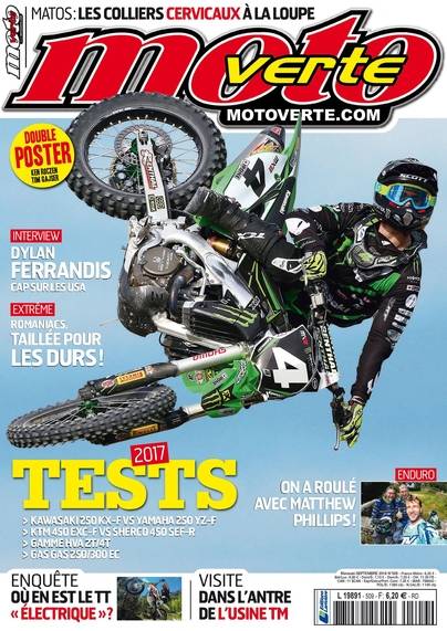 Moto verte numerique n° 509