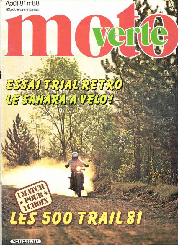 Moto Verte N° 88