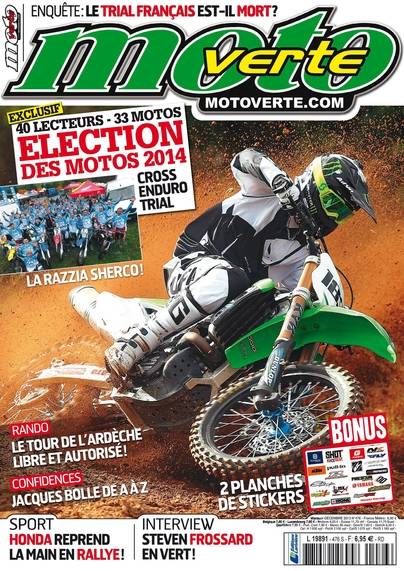 Moto verte numerique n°476