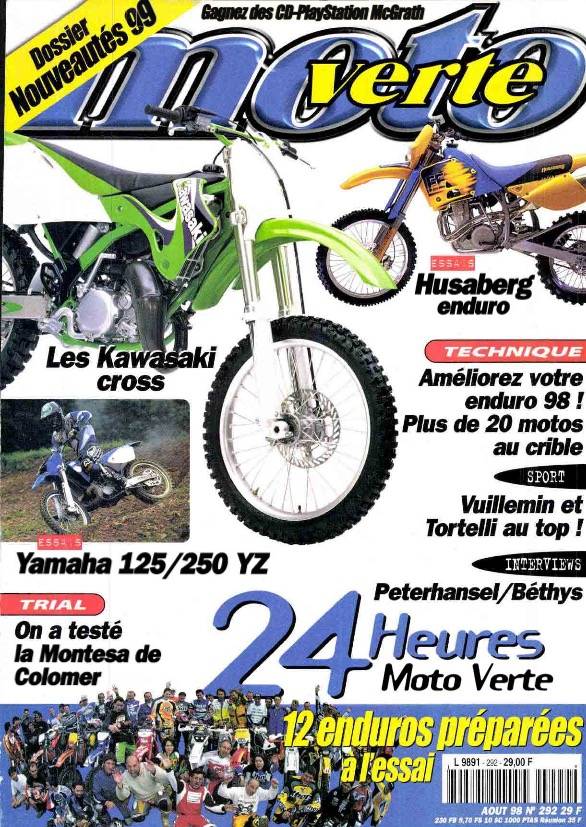 Moto Verte N°292