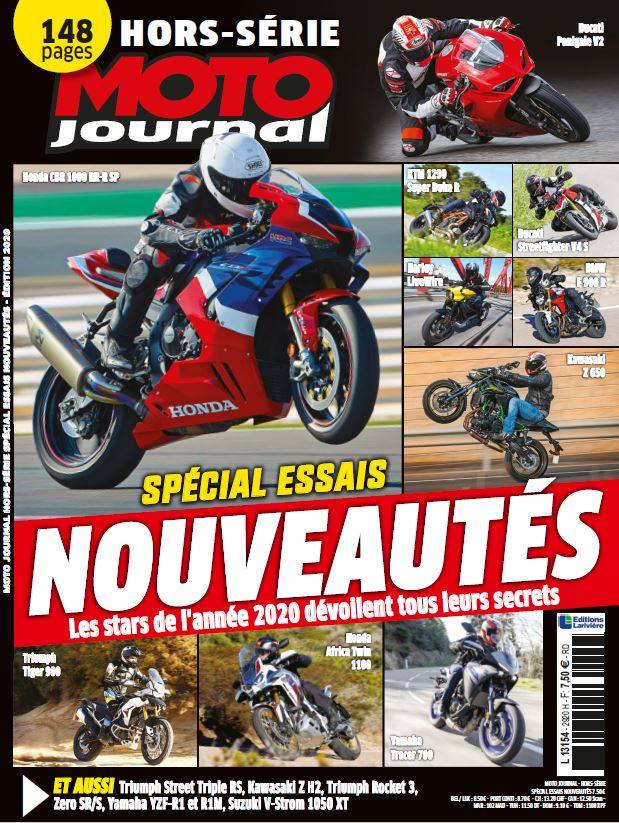 Hors-s&eacute;rie Sp&eacute;cial Essais 2020 Moto Journal