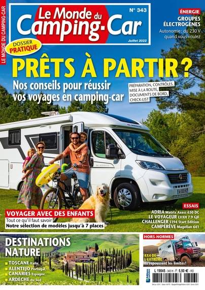 Le Monde du Camping Car n° 343
