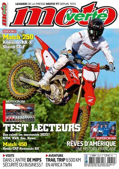 Moto verte numerique n° 584